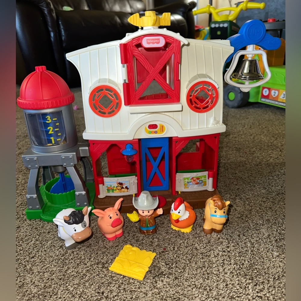 Fisher Price Little People Farmhouse Playset with sounds sand songs.